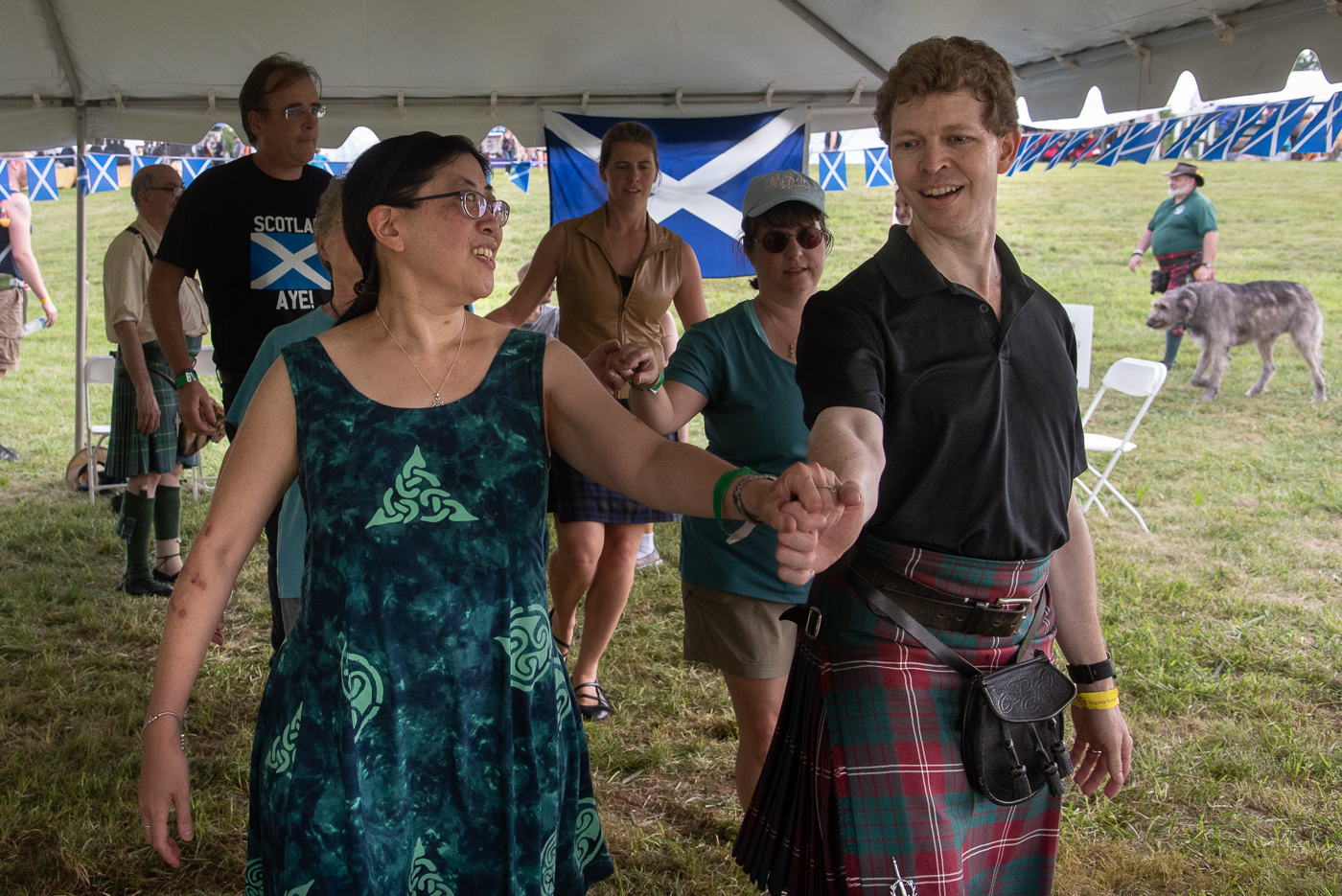 Virginia Scottish Games 2018 - Yvonne and Justin