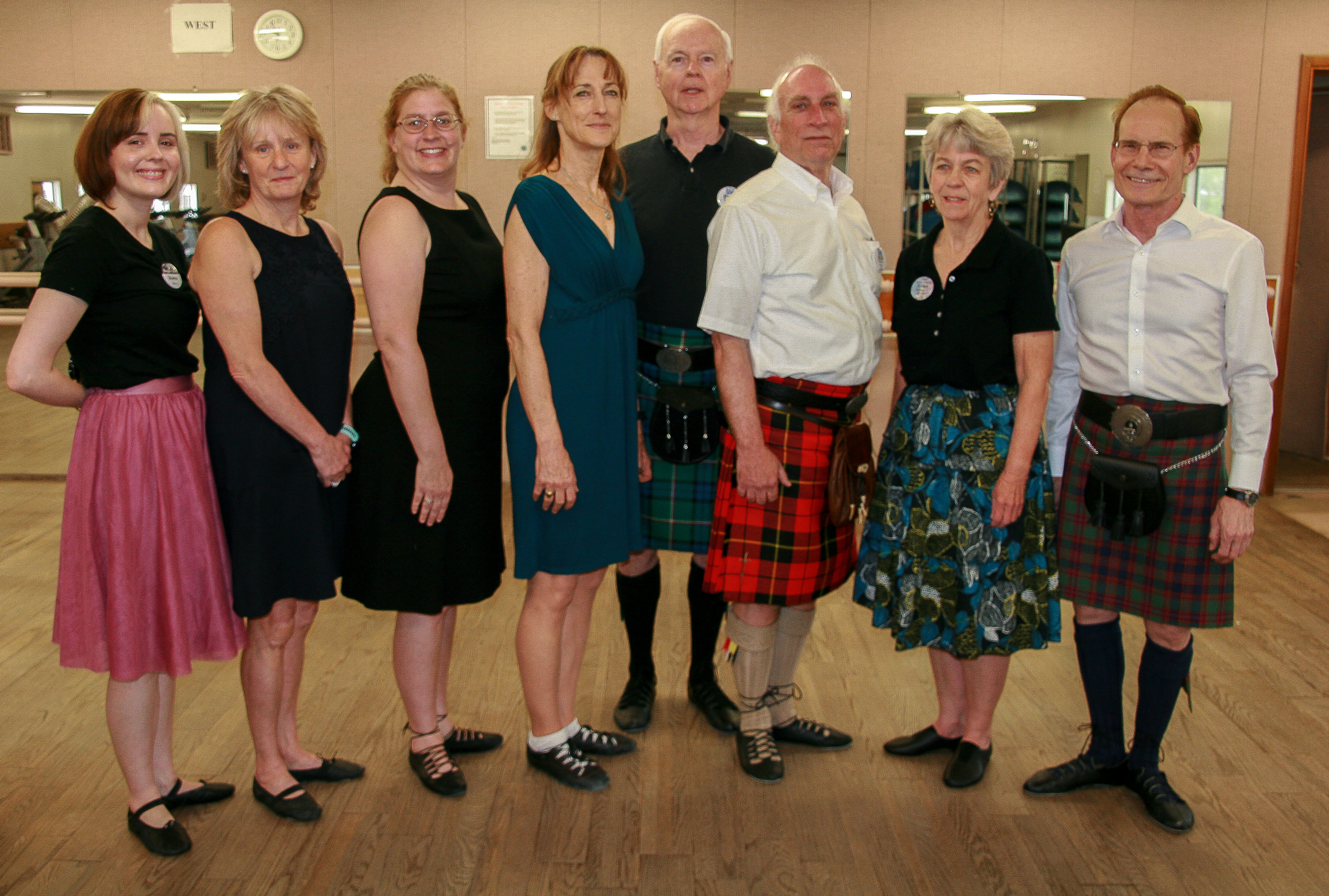 DAA dancers, morning set